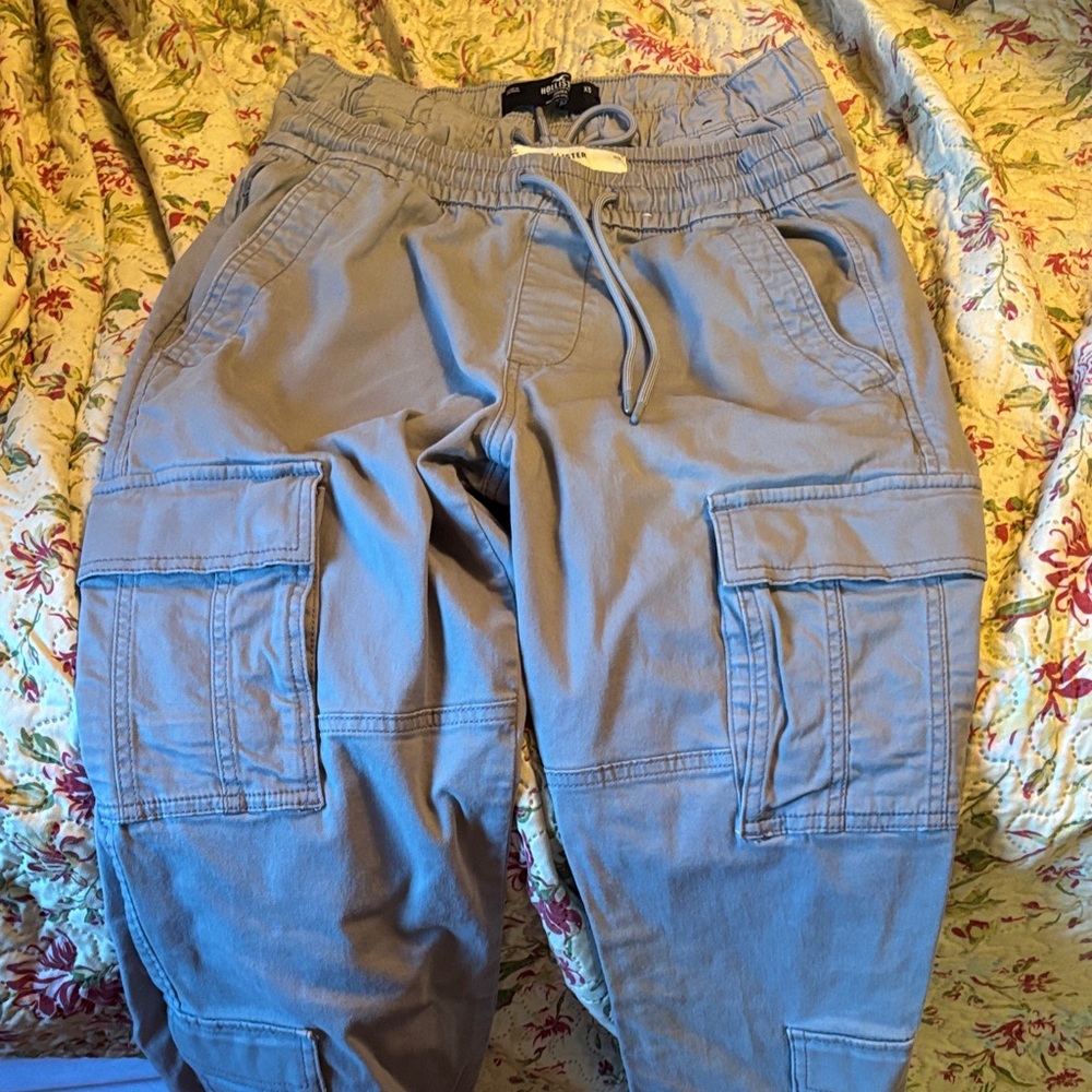 Hollister Light Gray Jogger Pants -2 pair